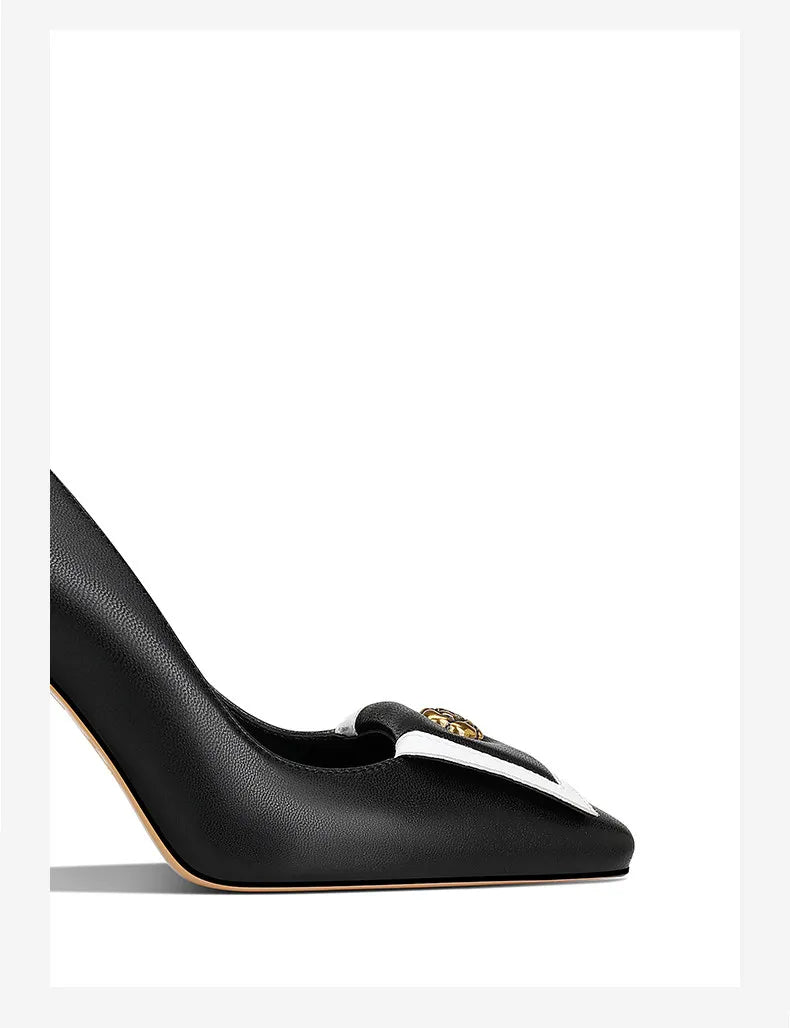 Loretta Square Heel Shoes