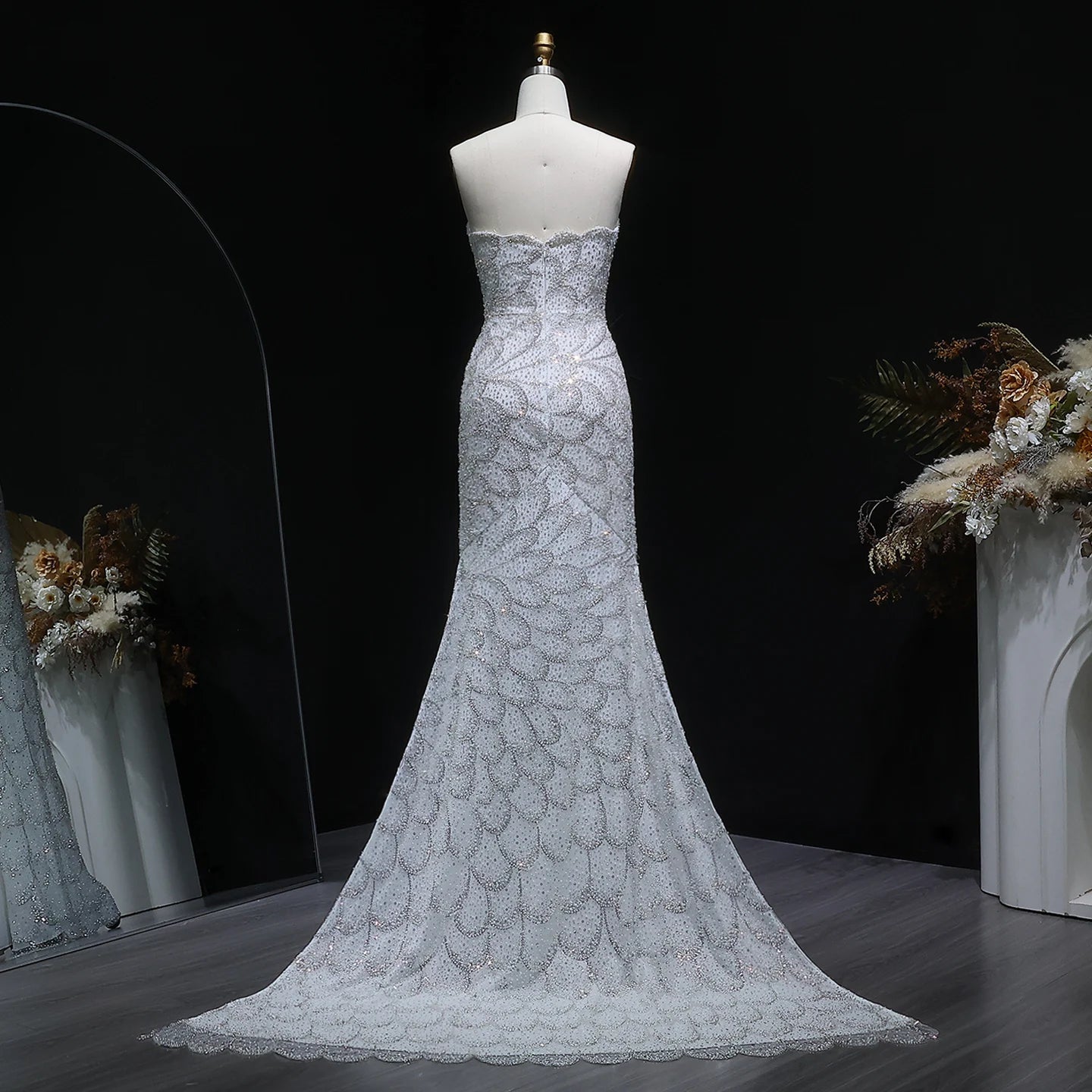 Annina Strapless Evening Gown