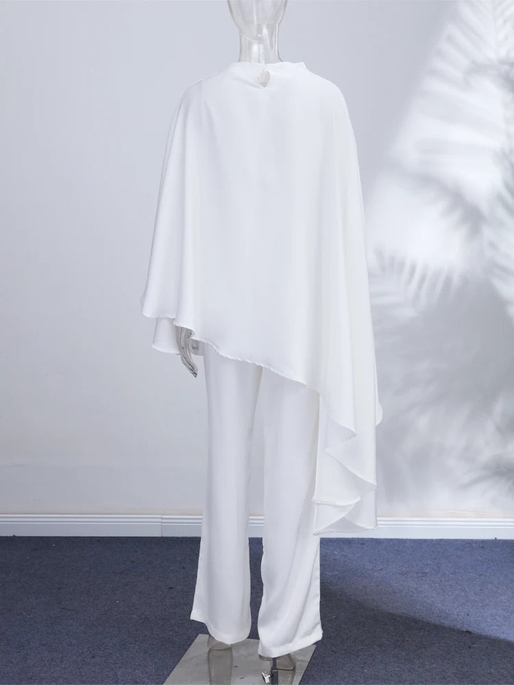 Elianor Draped Trouser Set