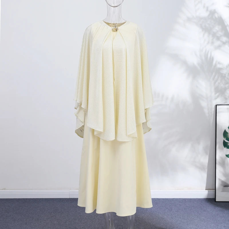 Ariselle Shawl Evening Set