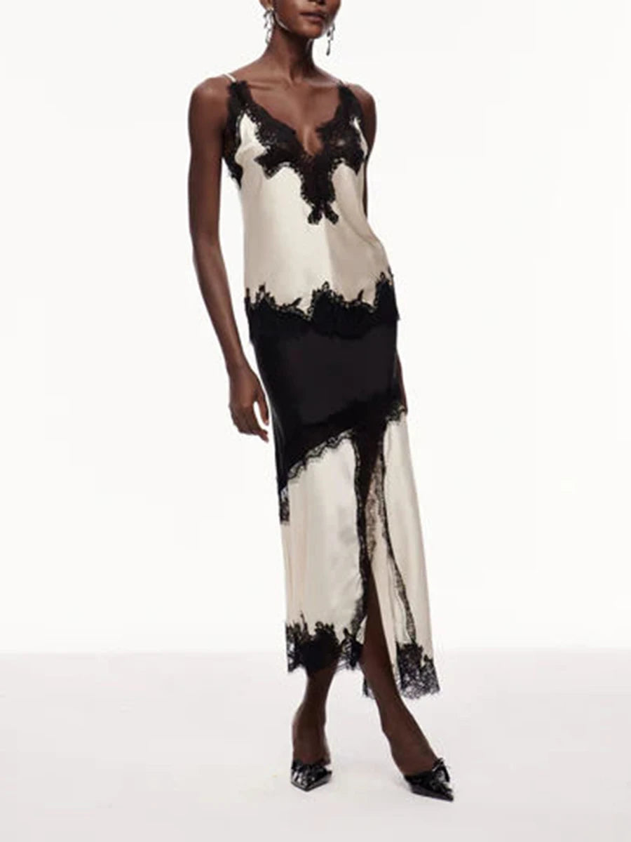 Federica Lace Maxi Set