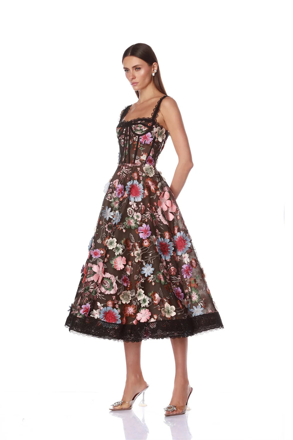 Cosima Floral Lace Dress