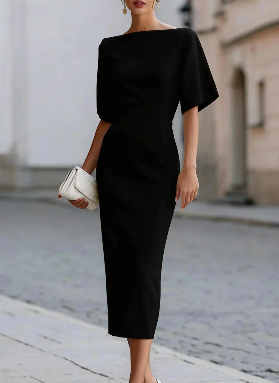 Estelle Formal Midi Dress