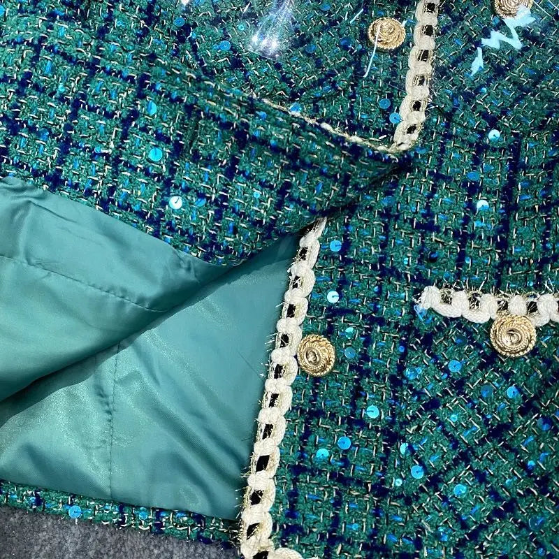 Ludovica Tweed Jacket Set