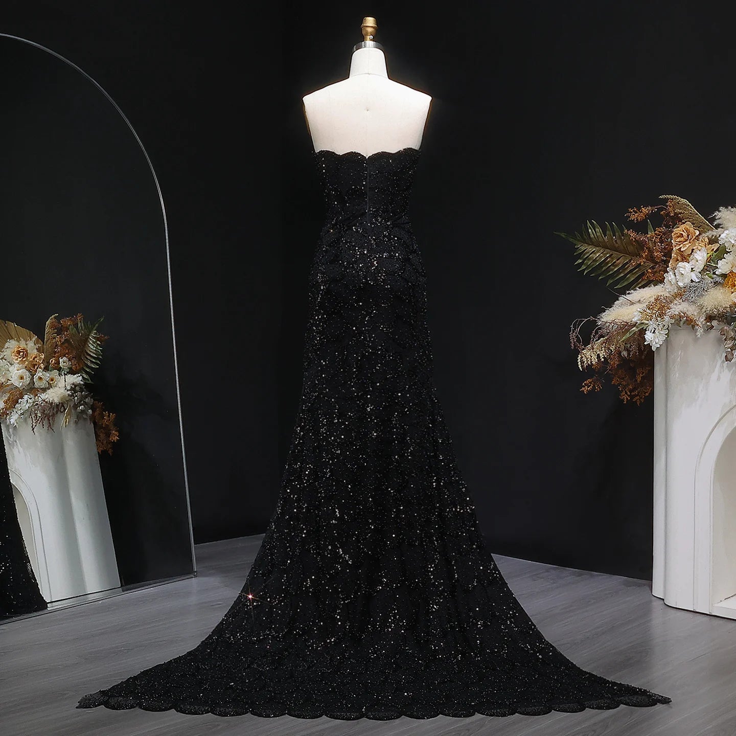 Annina Strapless Evening Gown