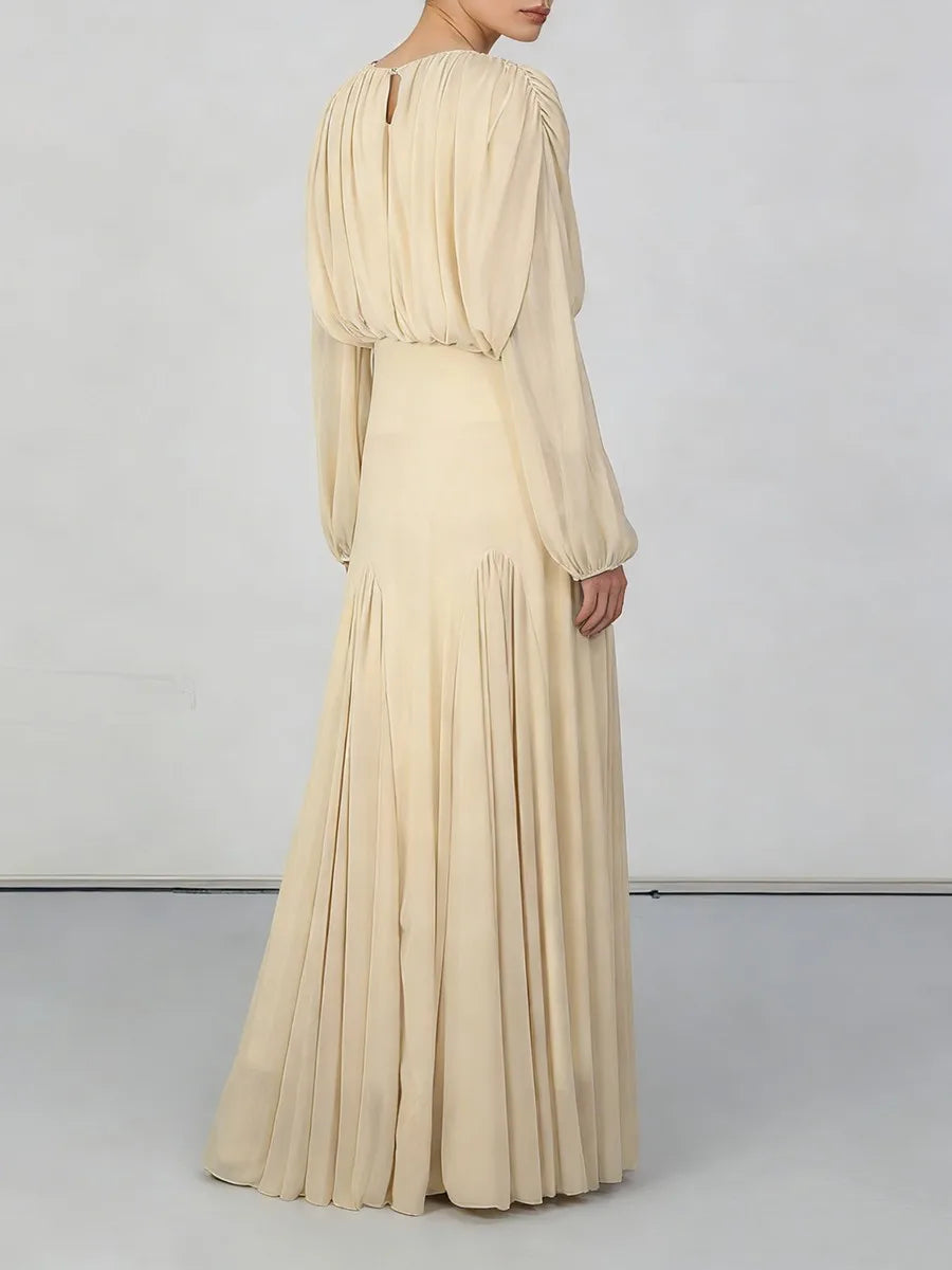 Domitia High Waist Maxi Dress