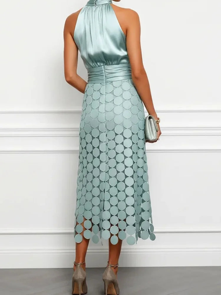 Darya Patchwork Maxi Dress