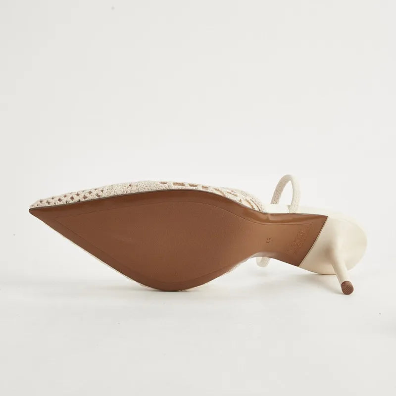 Lucca Woven Heels