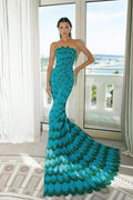 Annina Strapless Evening Gown