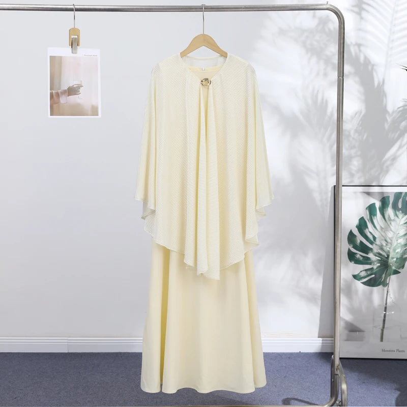 Ariselle Shawl Evening Set