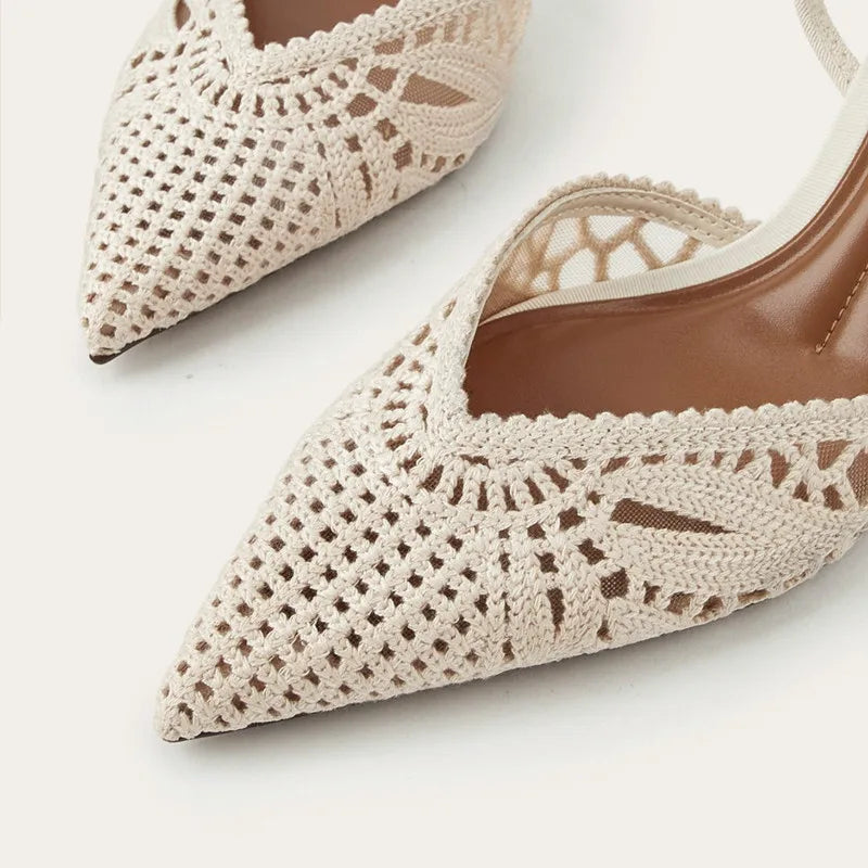 Lucca Woven Heels