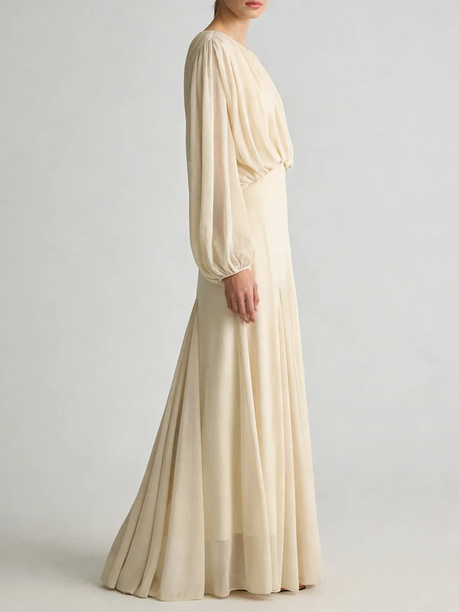 Domitia High Waist Maxi Dress