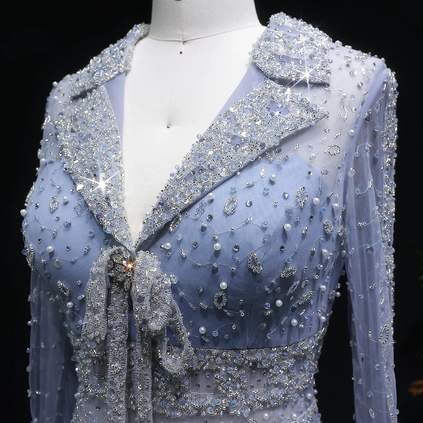 Sybille Sequin Formal Gown
