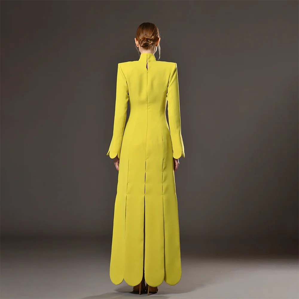 Versailles V-Neck Evening Gown