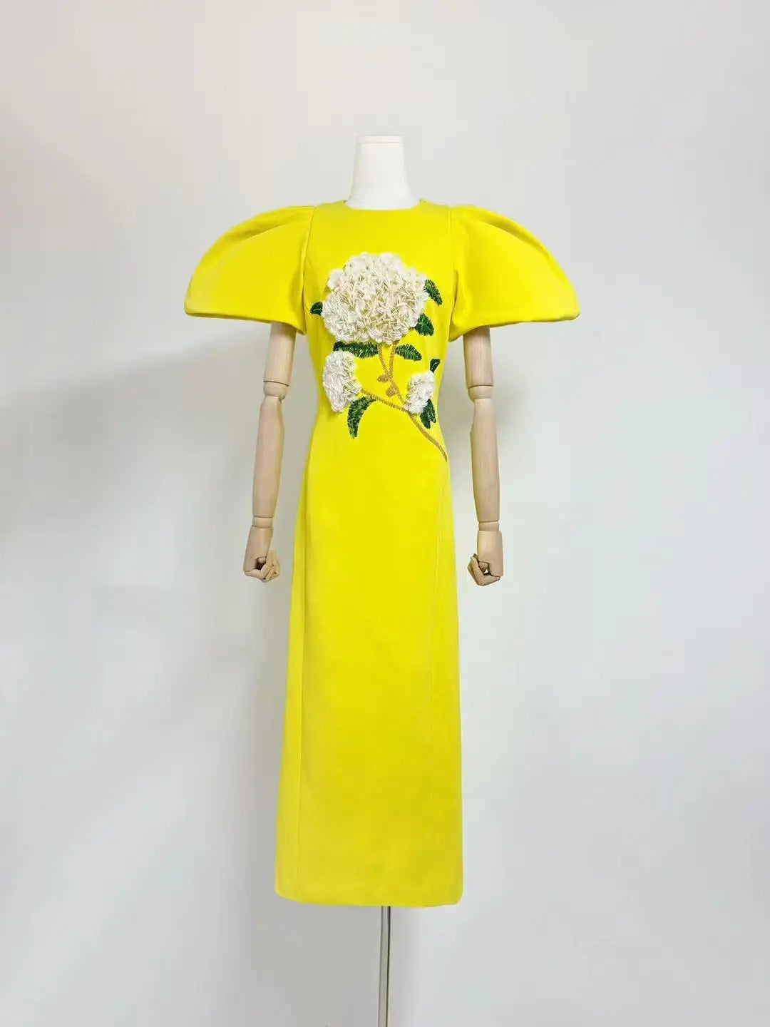 Pasithea Beaded Maxi Dress