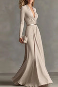 Novielle Plunge Maxi Dress