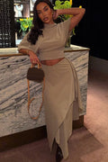 Lisette Irregular Skirt Set