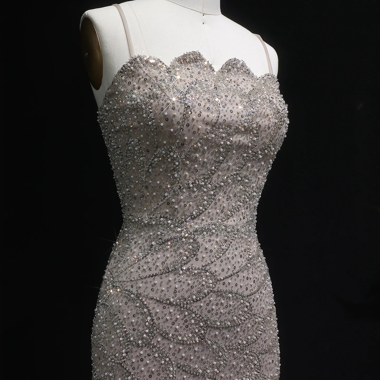 Annina Strapless Evening Gown