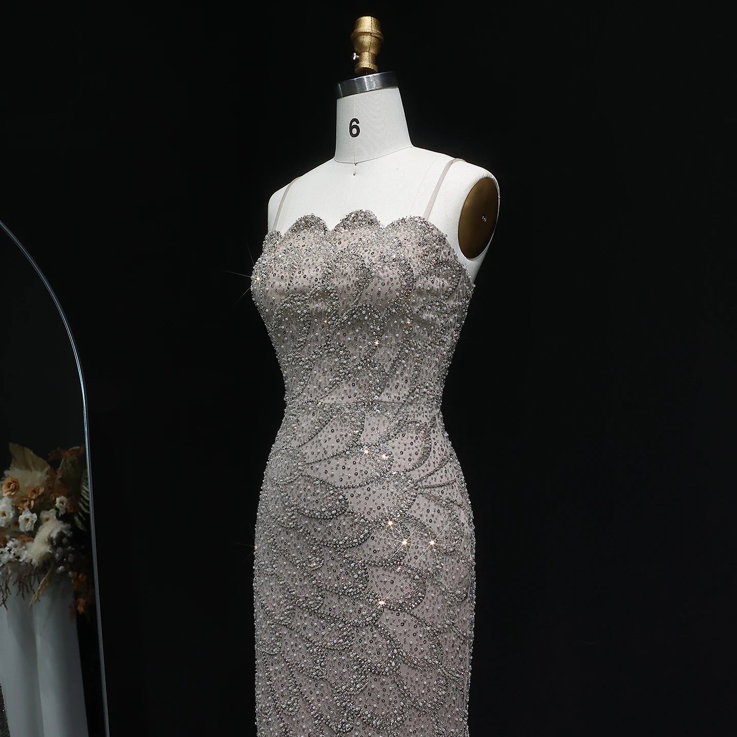 Annina Strapless Evening Gown