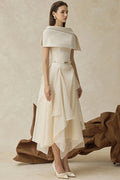 Clementina Cape Dress