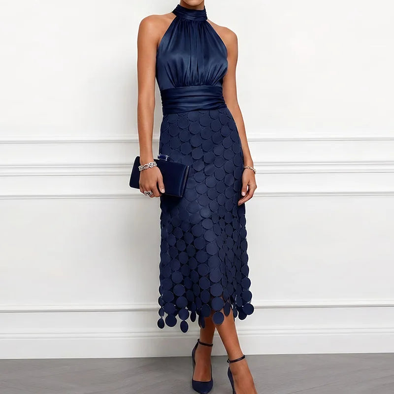 Darya Patchwork Maxi Dress
