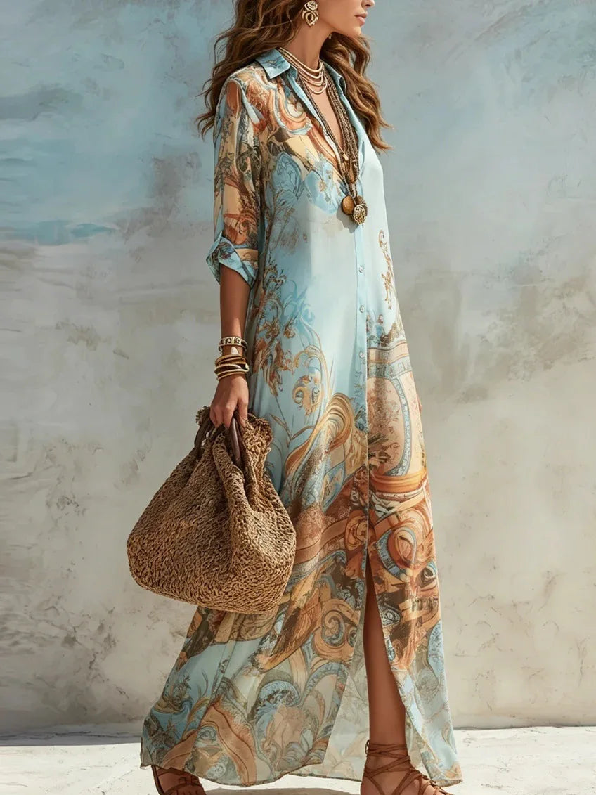 Thalisse Flowy Shirt Dress