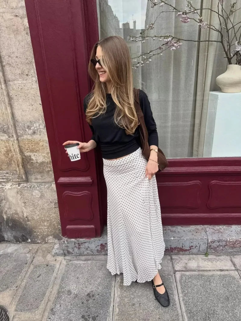 Como Batwing Skirt Set