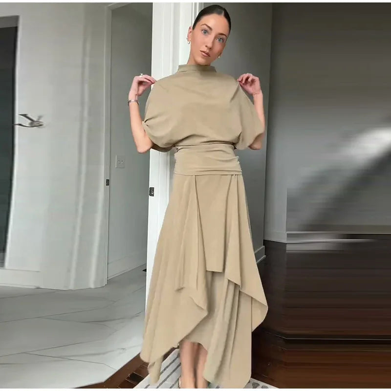 Lisette Irregular Skirt Set