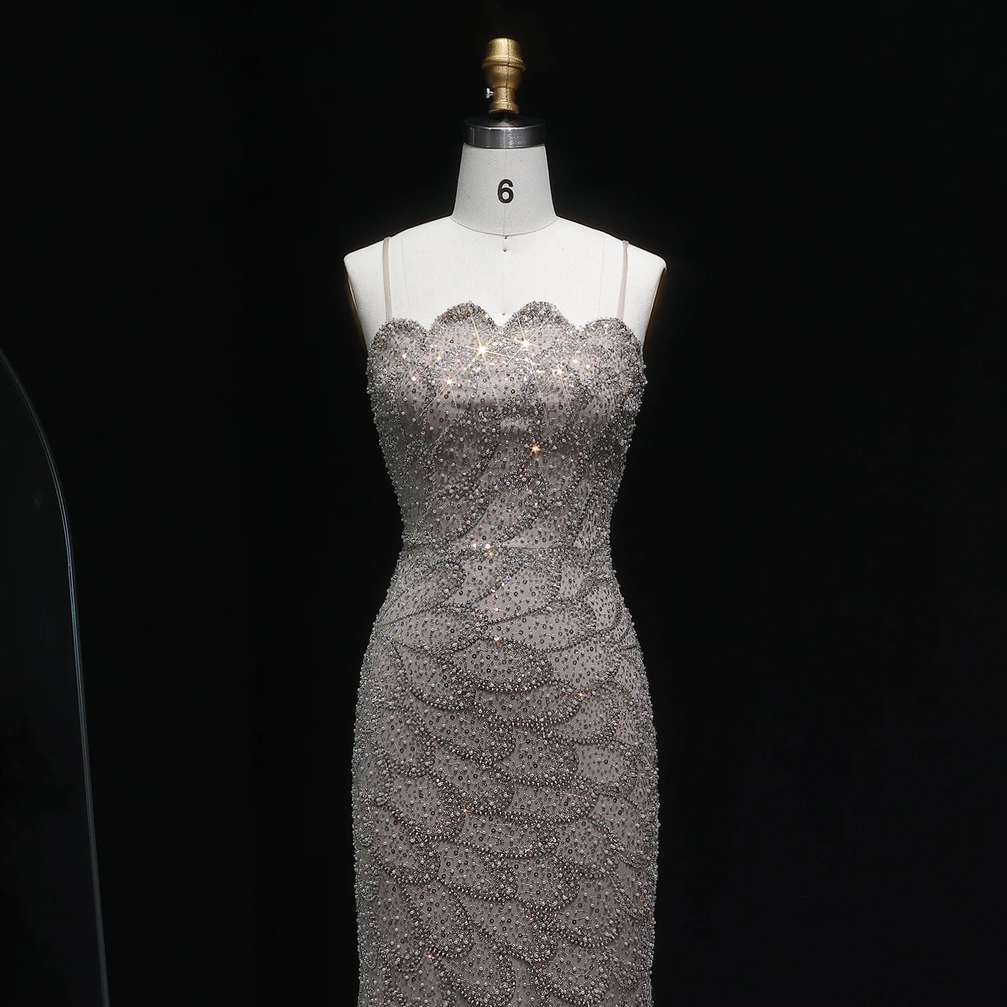 Annina Strapless Evening Gown