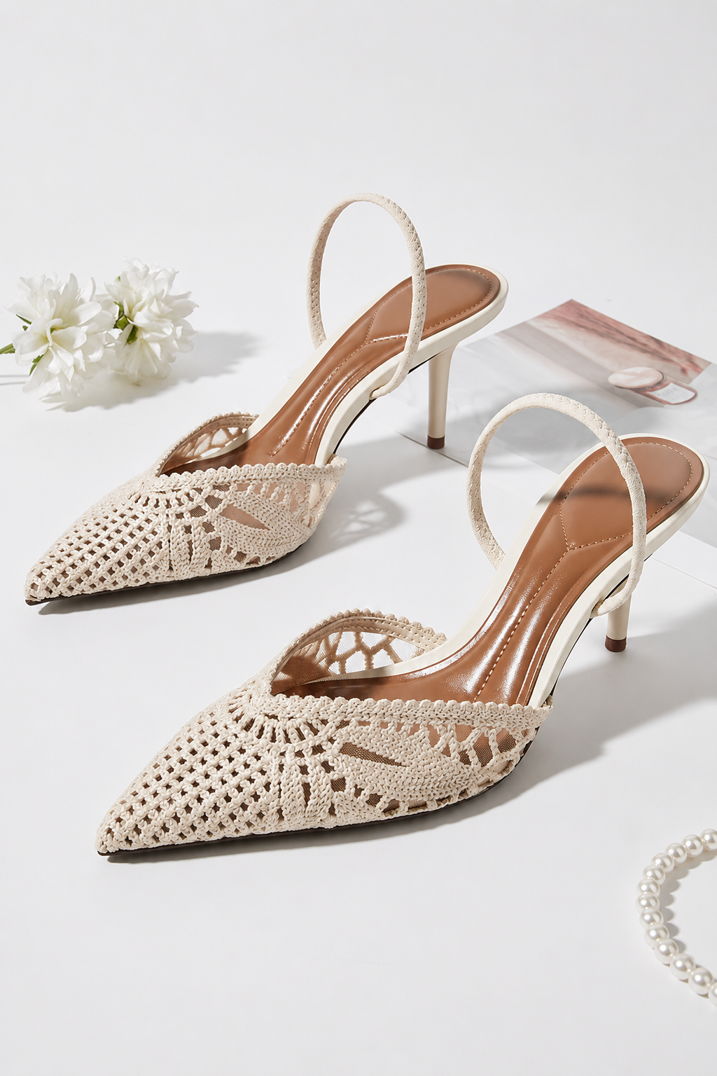 Lucca Woven Heels