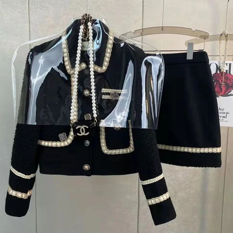 Ludovica Tweed Jacket Set