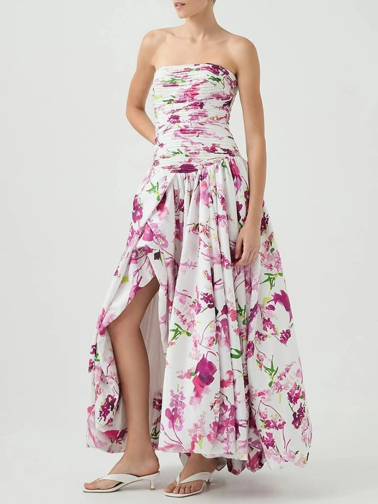 Eleni Strapless Party Dress