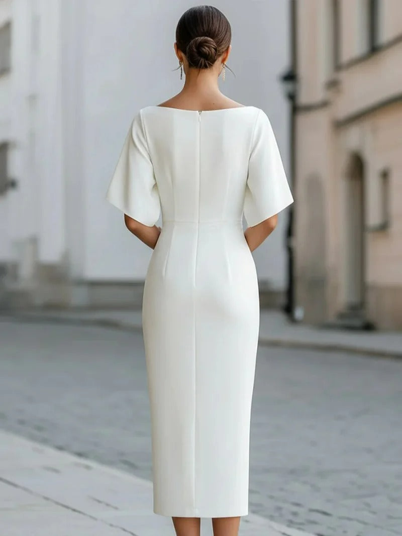 Estelle Formal Midi Dress