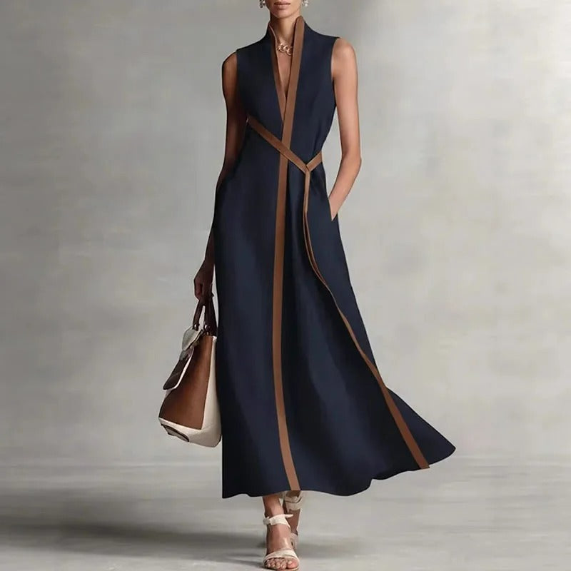 Seraina V-Neck Maxi Dress