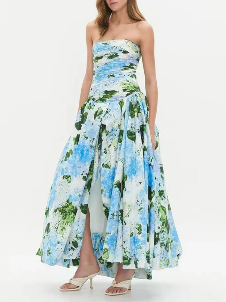 Eleni Strapless Party Dress