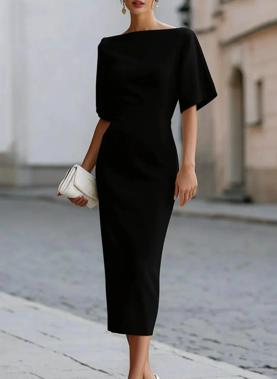 Estelle Formal Midi Dress