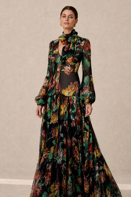 Quintessa Dress on model