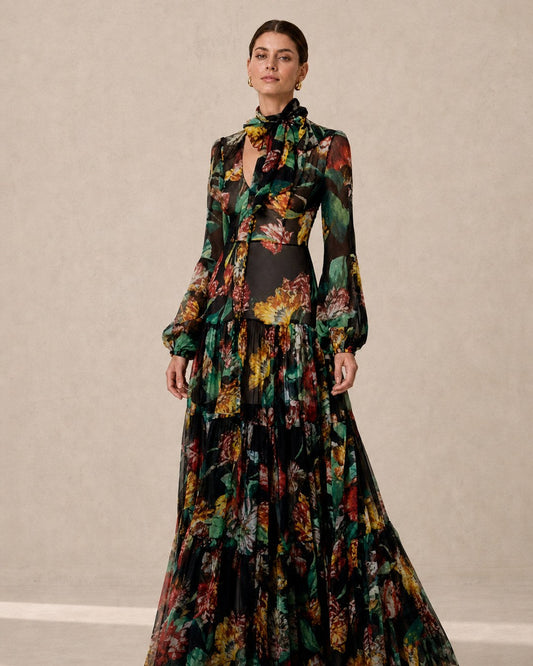 Quintessa Dress on model