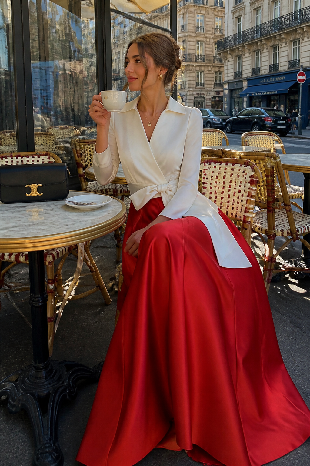 Auristelle Satin Formal Dress — ugc_cafe