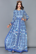 Aria Printed Dress