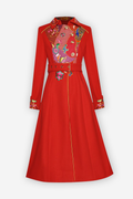 Edith Embroidery Overcoat