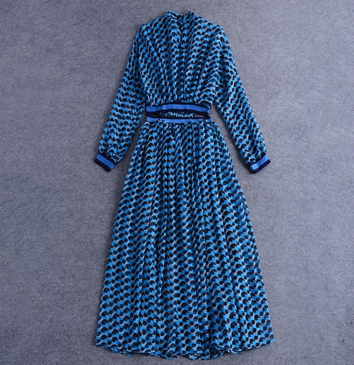 Blue Victoria Dress