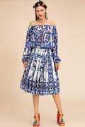 Madison Top Skirt Set