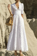 Torrente Lace Maxi Dress